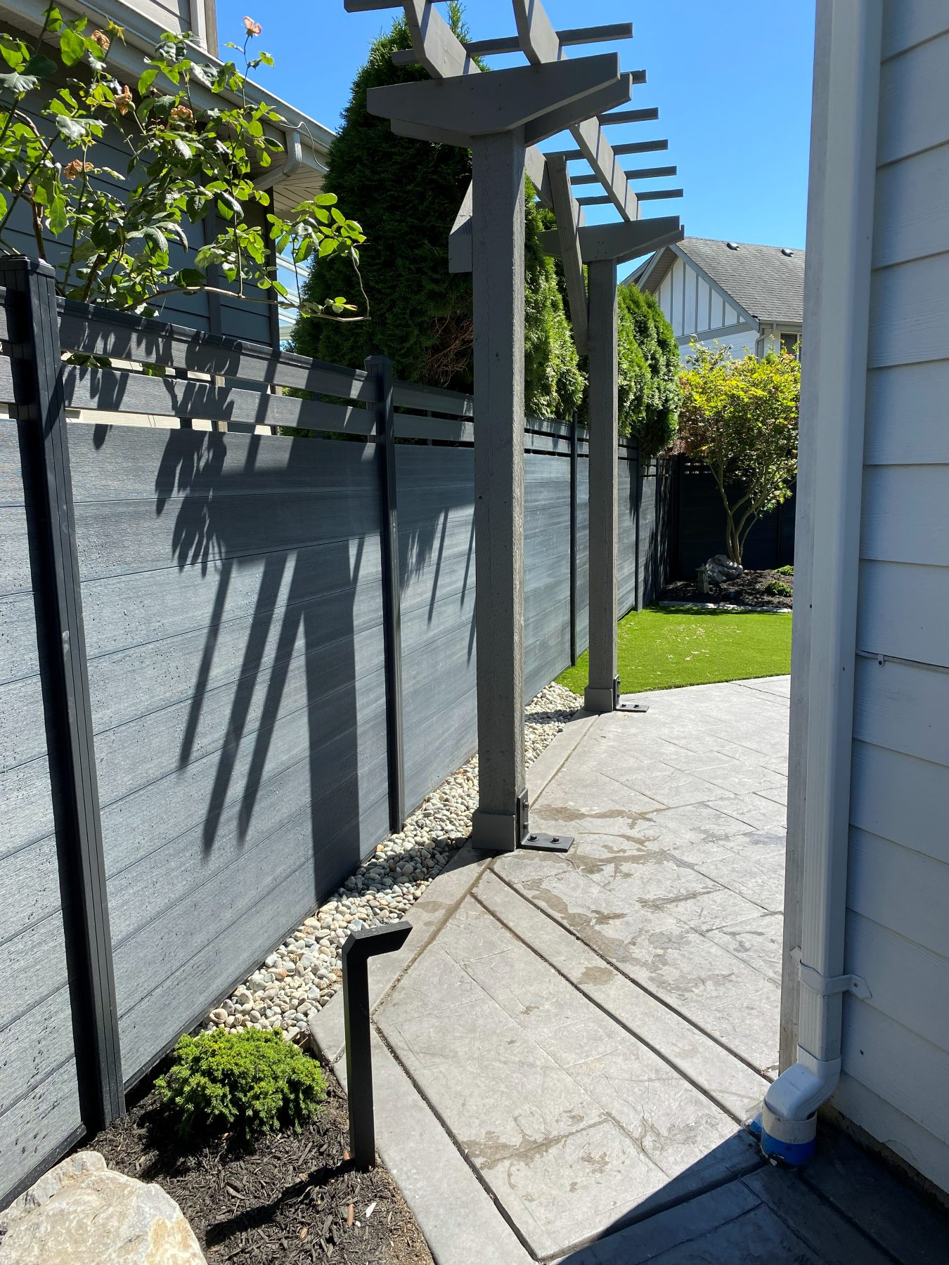Real residential concrete project photo from a Lower Mainland job site
