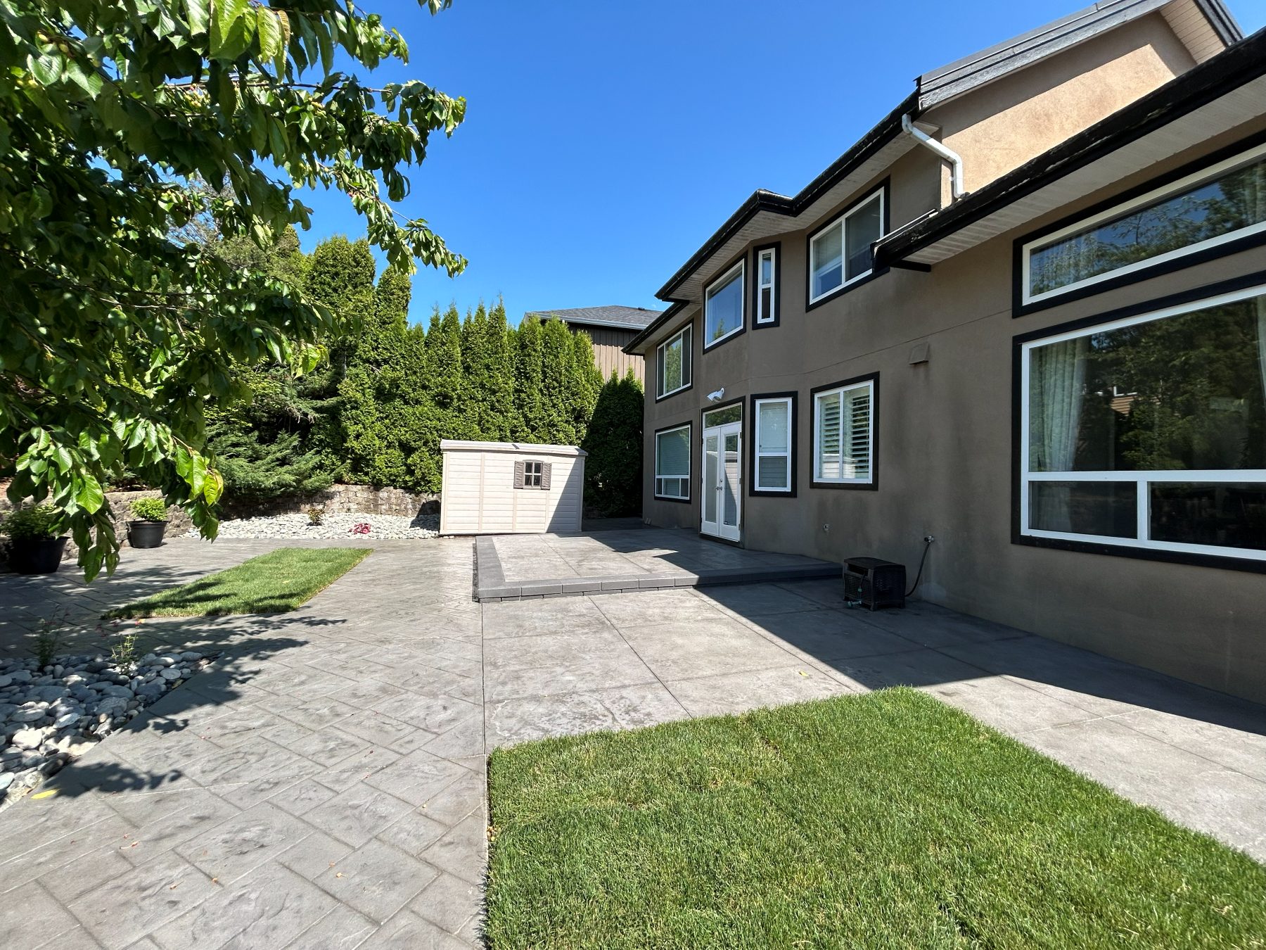 Real residential concrete project photo from a Lower Mainland job site