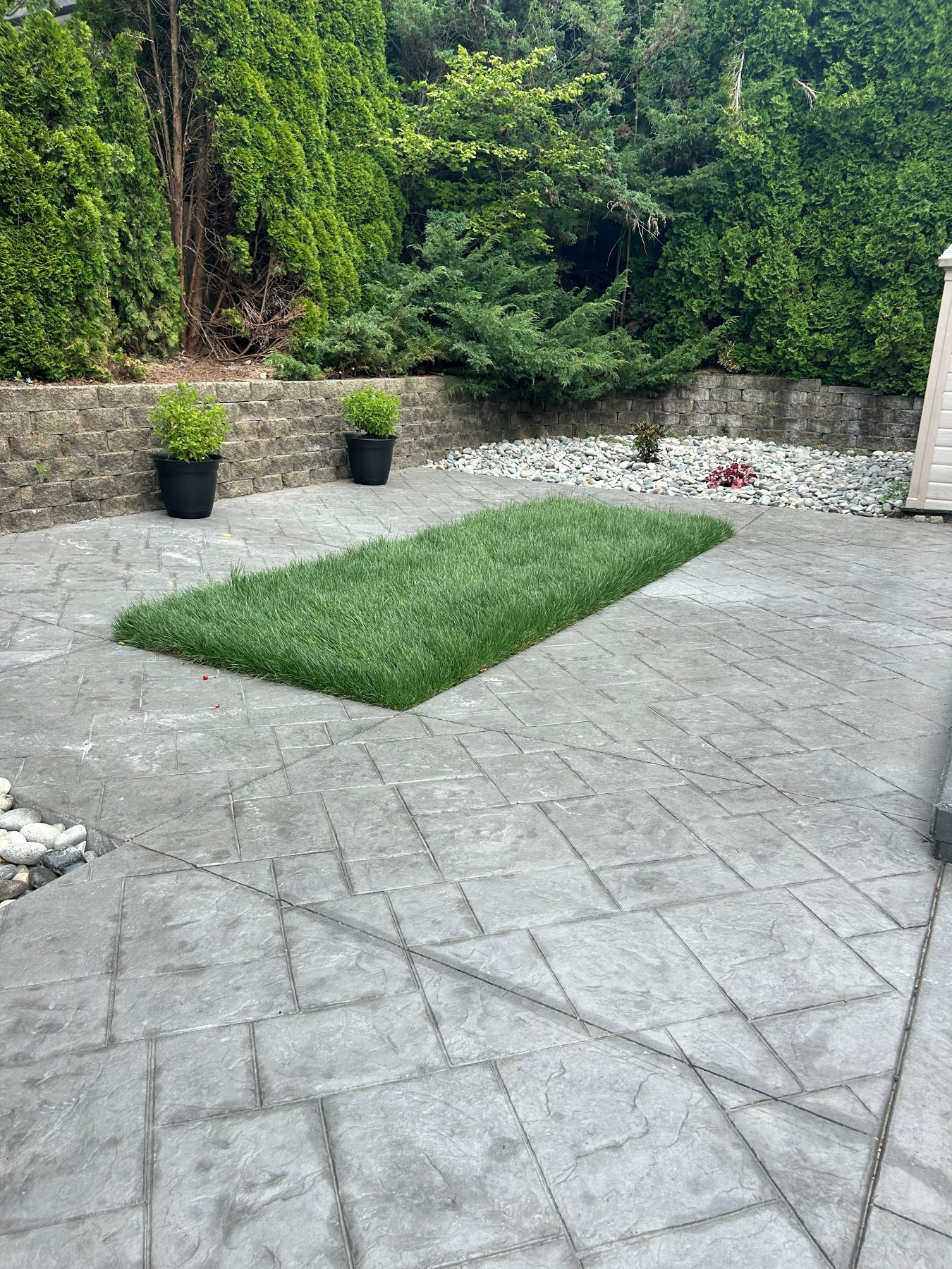Real residential concrete project photo from a Lower Mainland job site