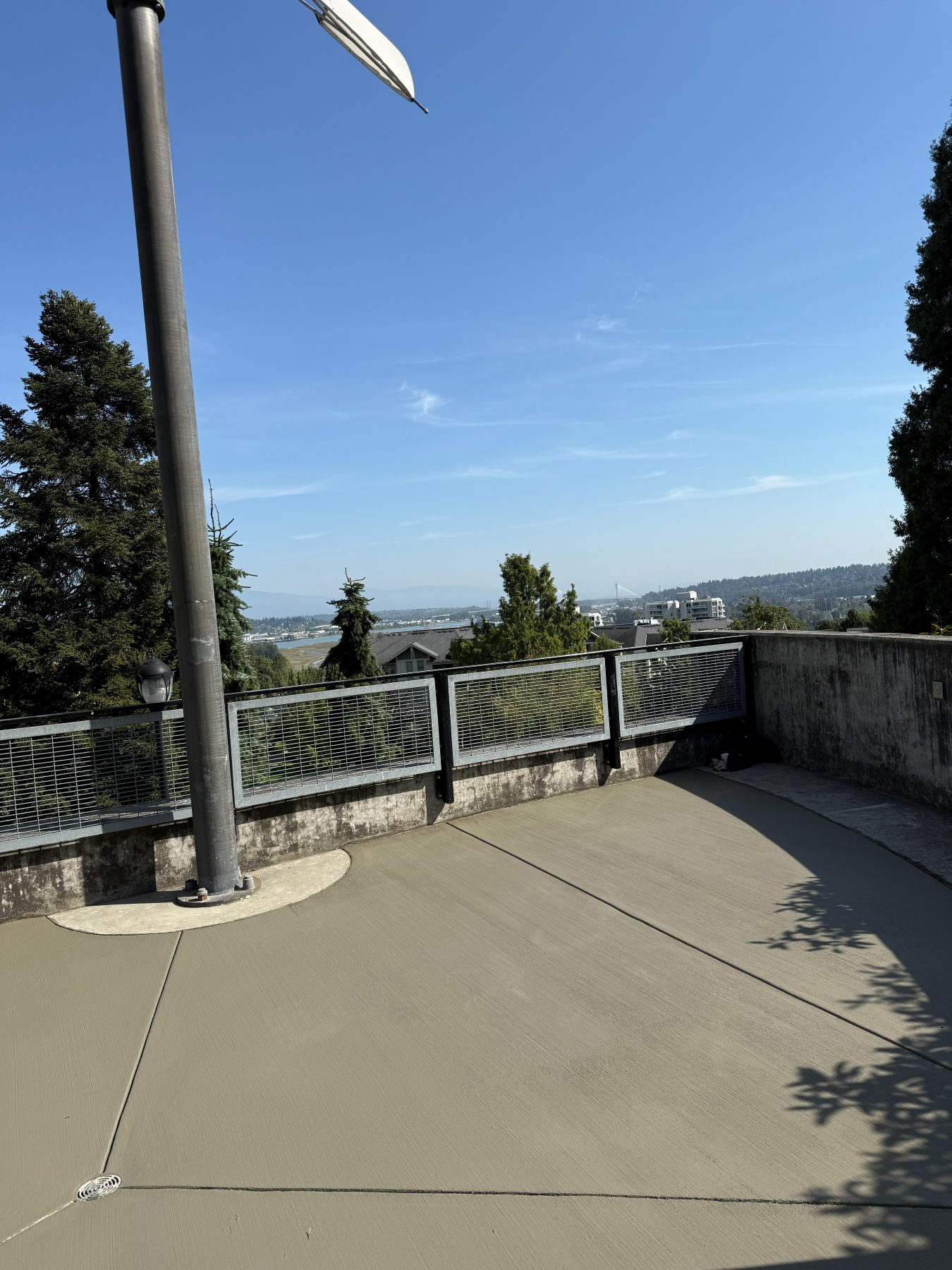 Real residential concrete project photo from a Lower Mainland job site