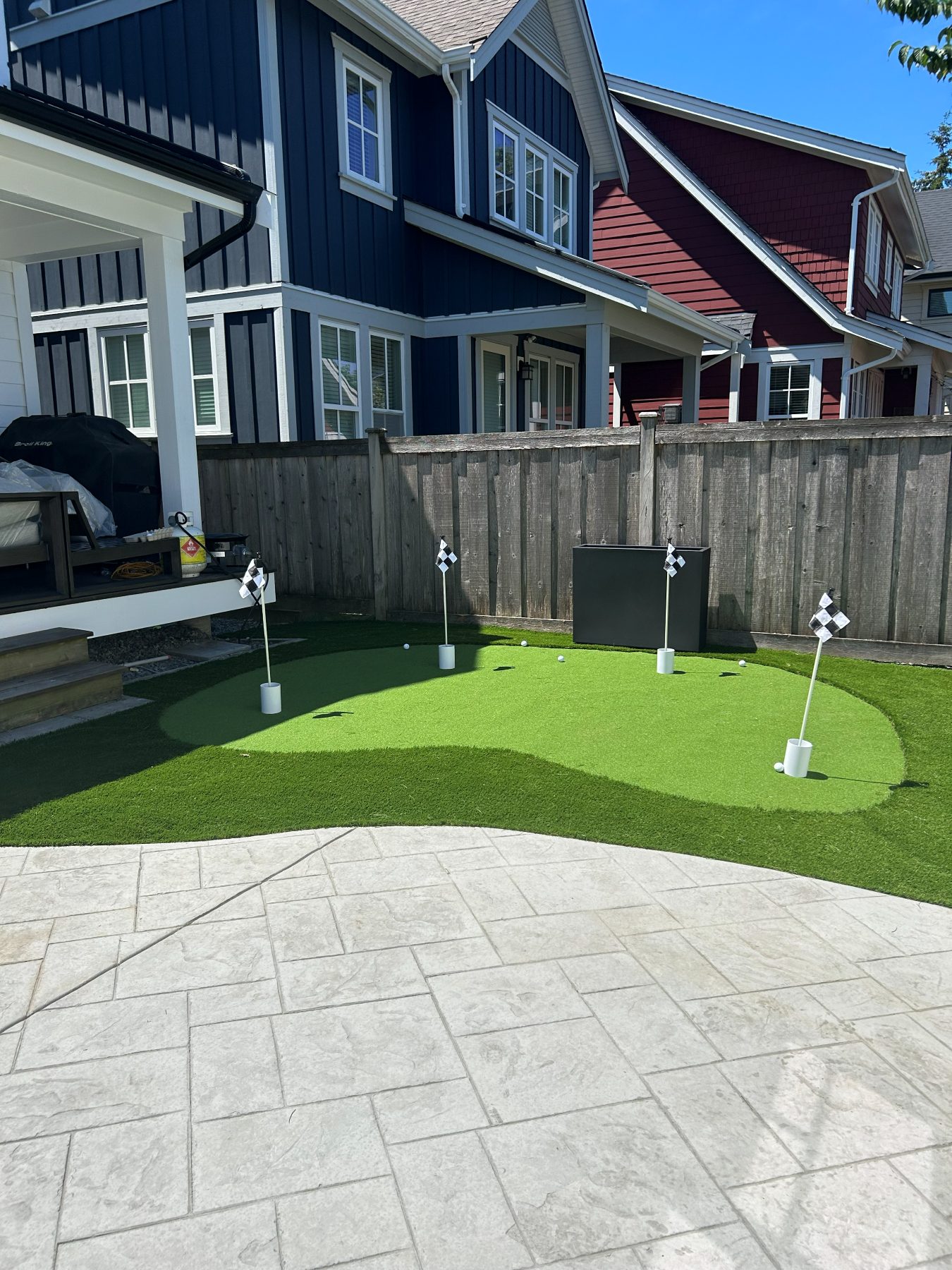 Real residential concrete project photo from a Lower Mainland job site