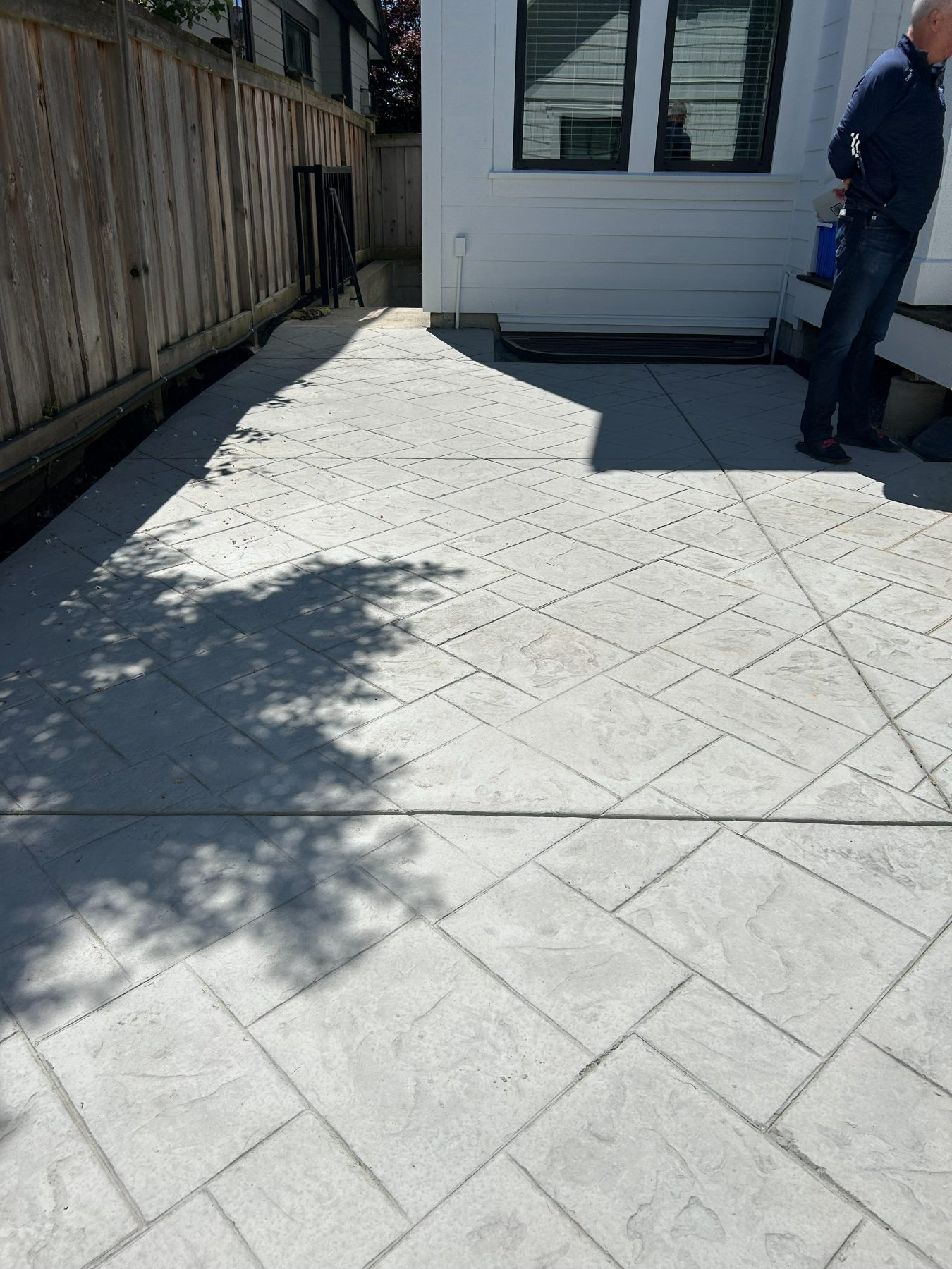Real residential concrete project photo from a Lower Mainland job site