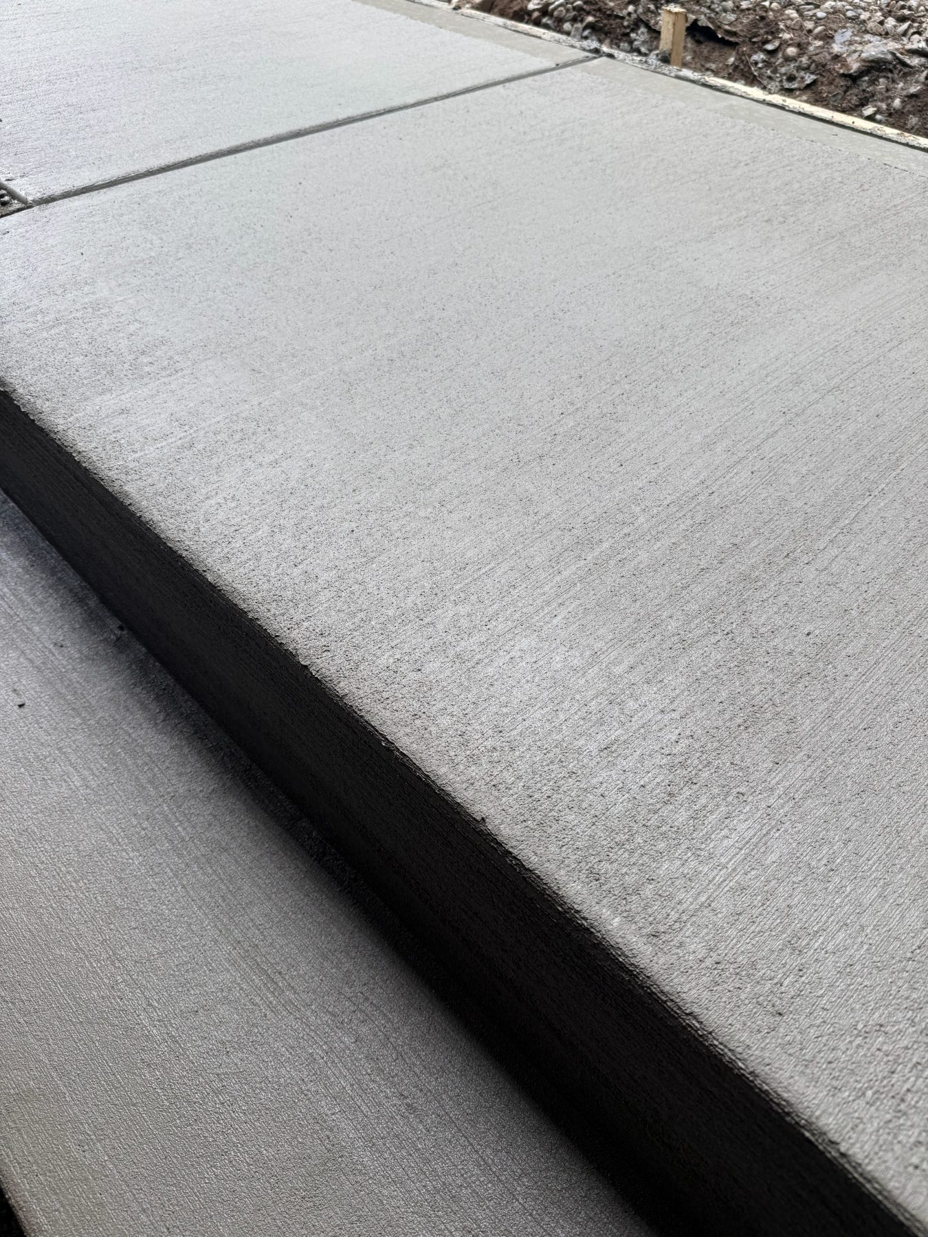 Real residential concrete project photo from a Lower Mainland job site